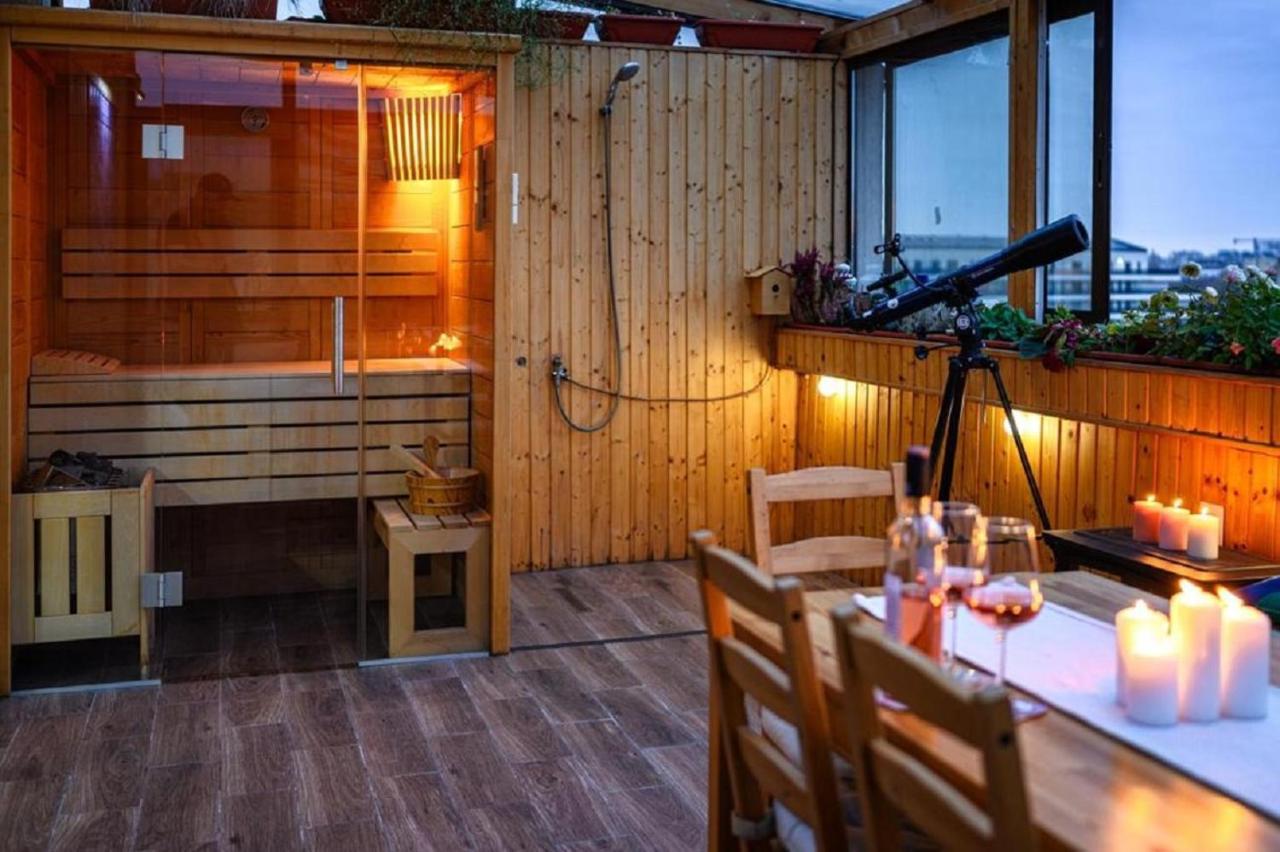 Bucharest Penthouse With Sauna And Terrace Bagian luar foto